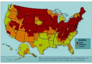 Radon Zone Map